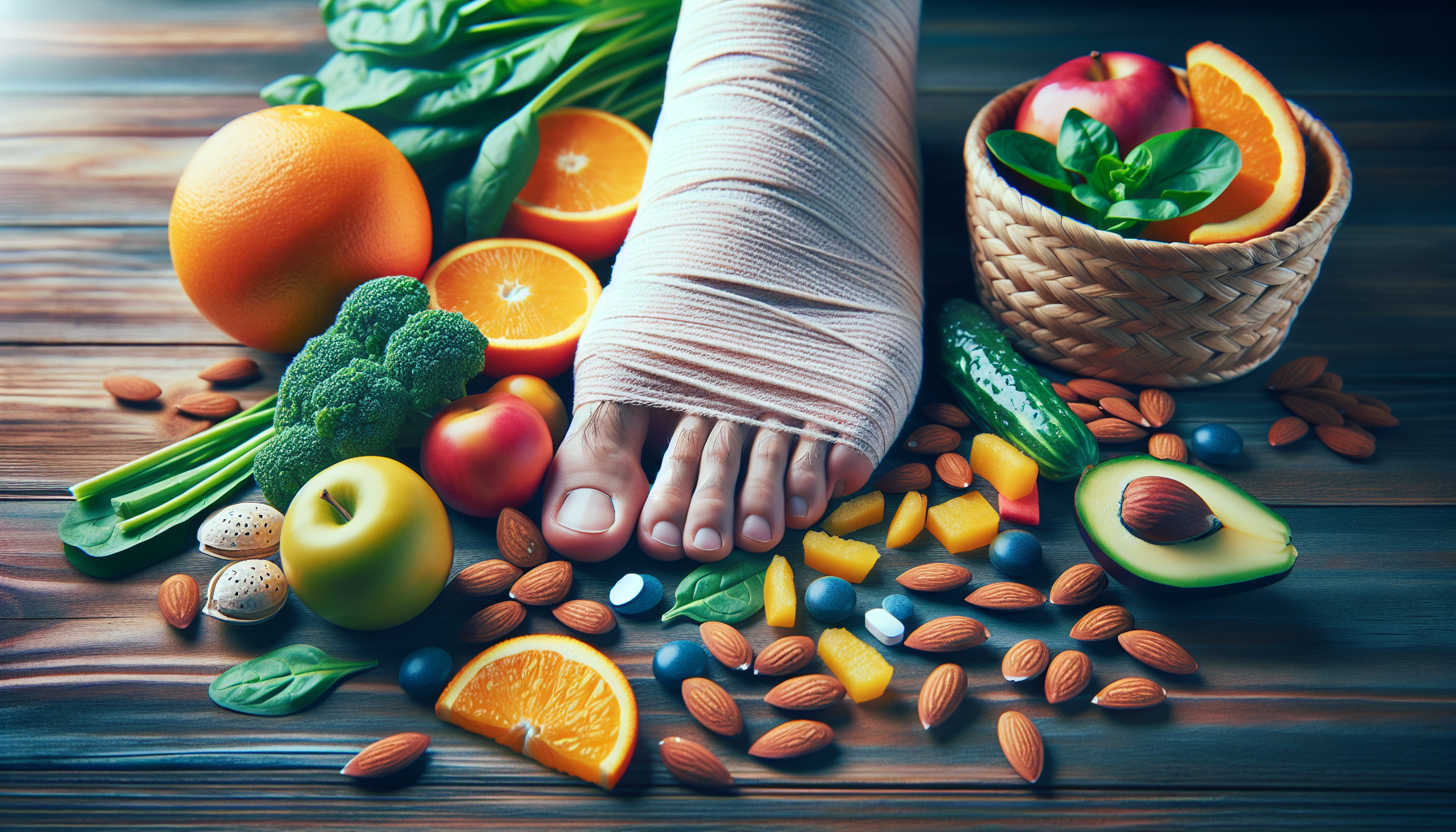 Are There Any Specific Vitamins Or Minerals That Can Aid In Healing A Sprained Foot?
