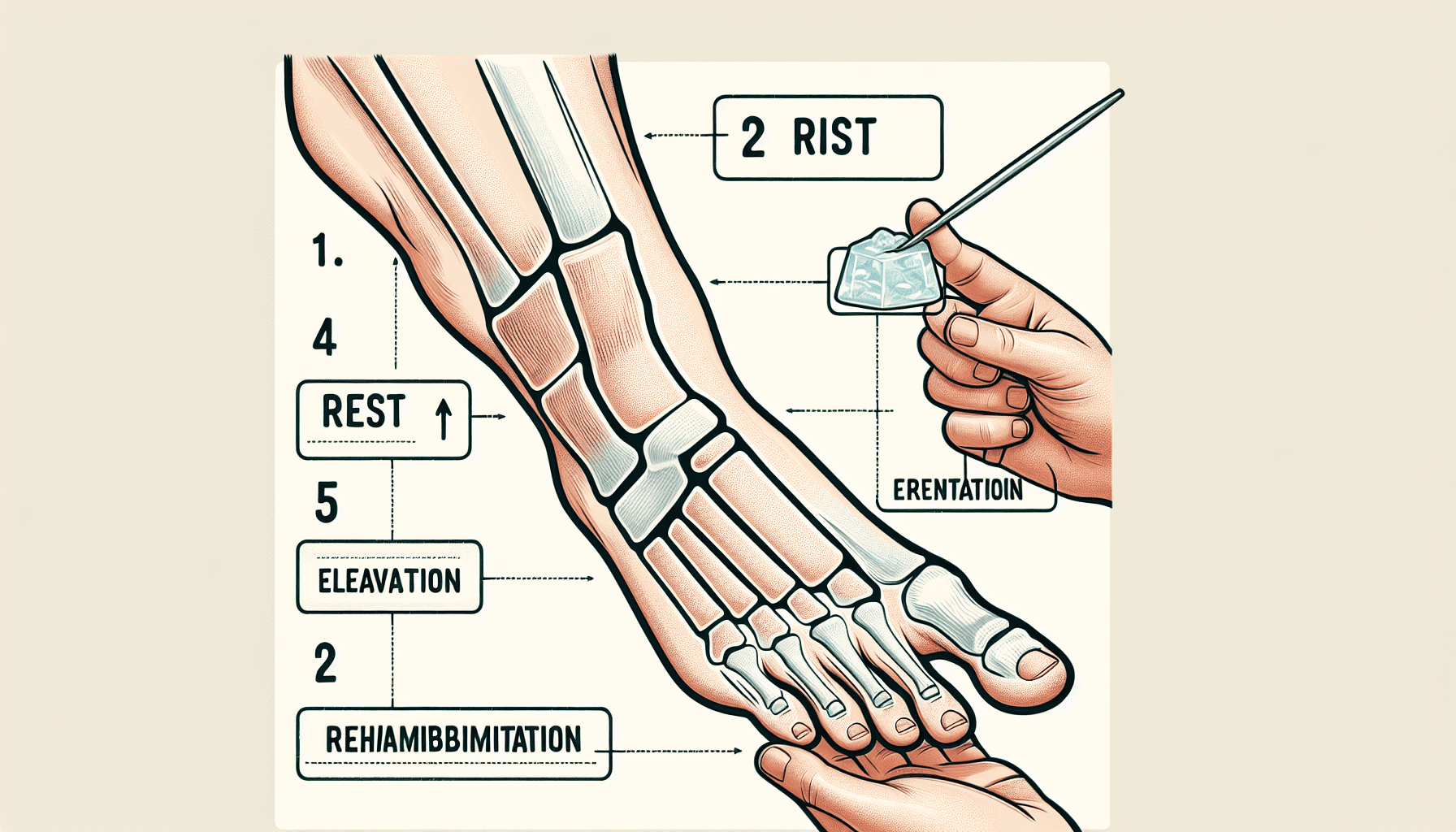 Coping Mechanisms For Dealing With A Sprained Foot