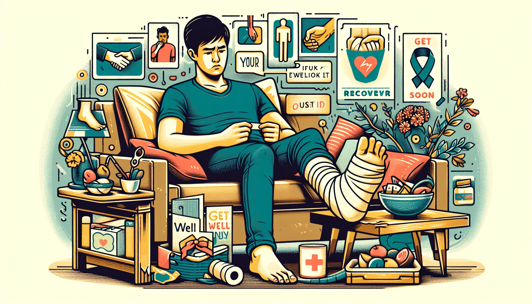 Finding Support During My Sprained Foot Recovery