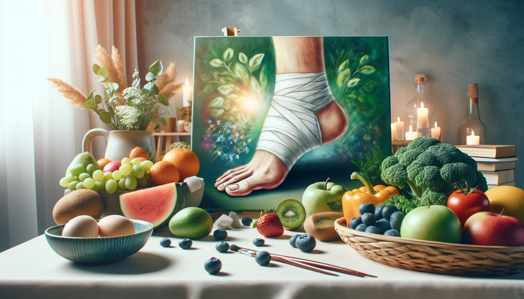 How Can A Balanced Diet Help In The Recovery Of A Sprained Foot?