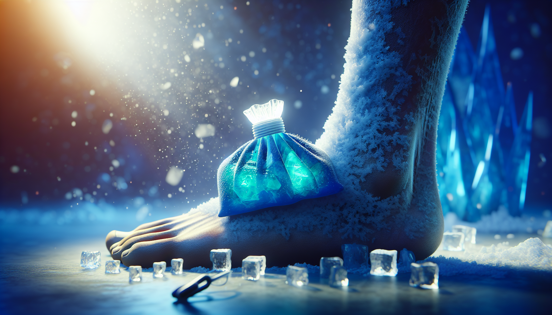 How To Properly Ice A Sprained Foot