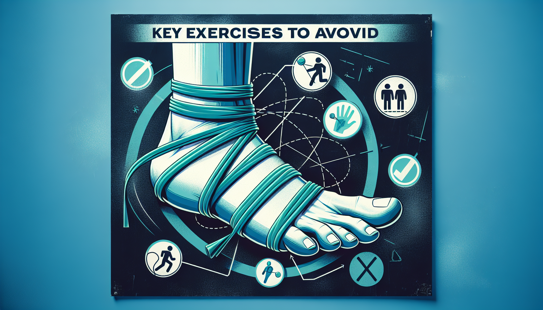 Key Exercises To Avoid With A Sprained Foot