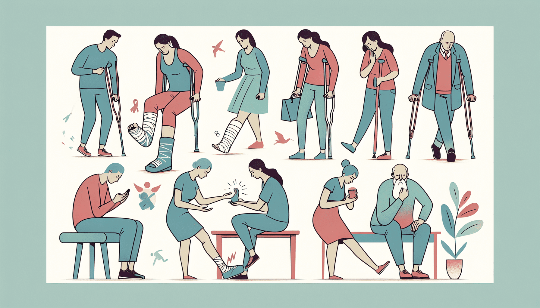 Navigating Daily Life With A Sprained Foot