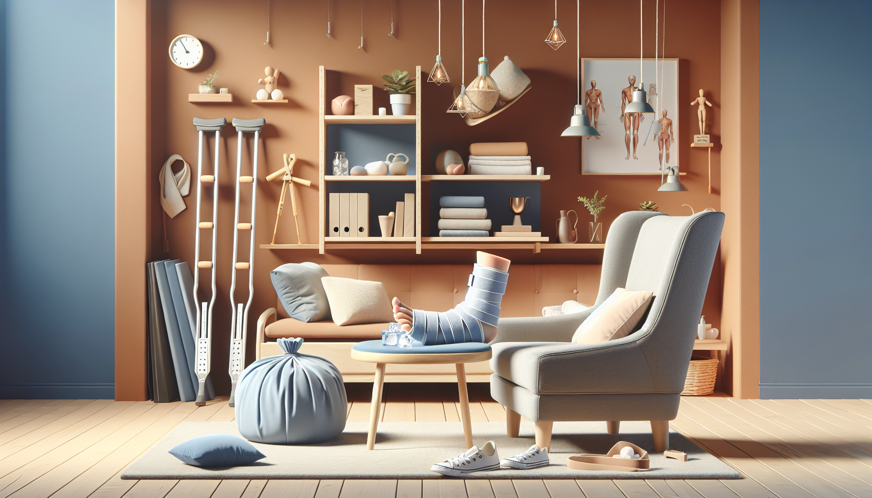 Preparing Your Home For Foot Sprain Rehabilitation