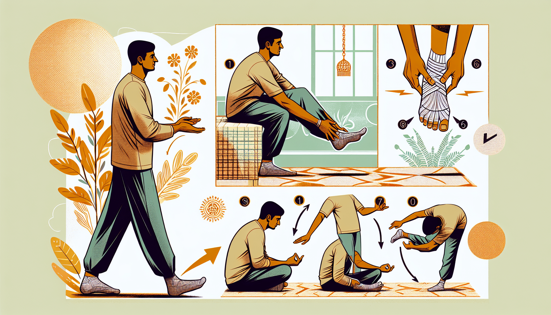 Preventing Sprained Foot At Home: Easy Exercises