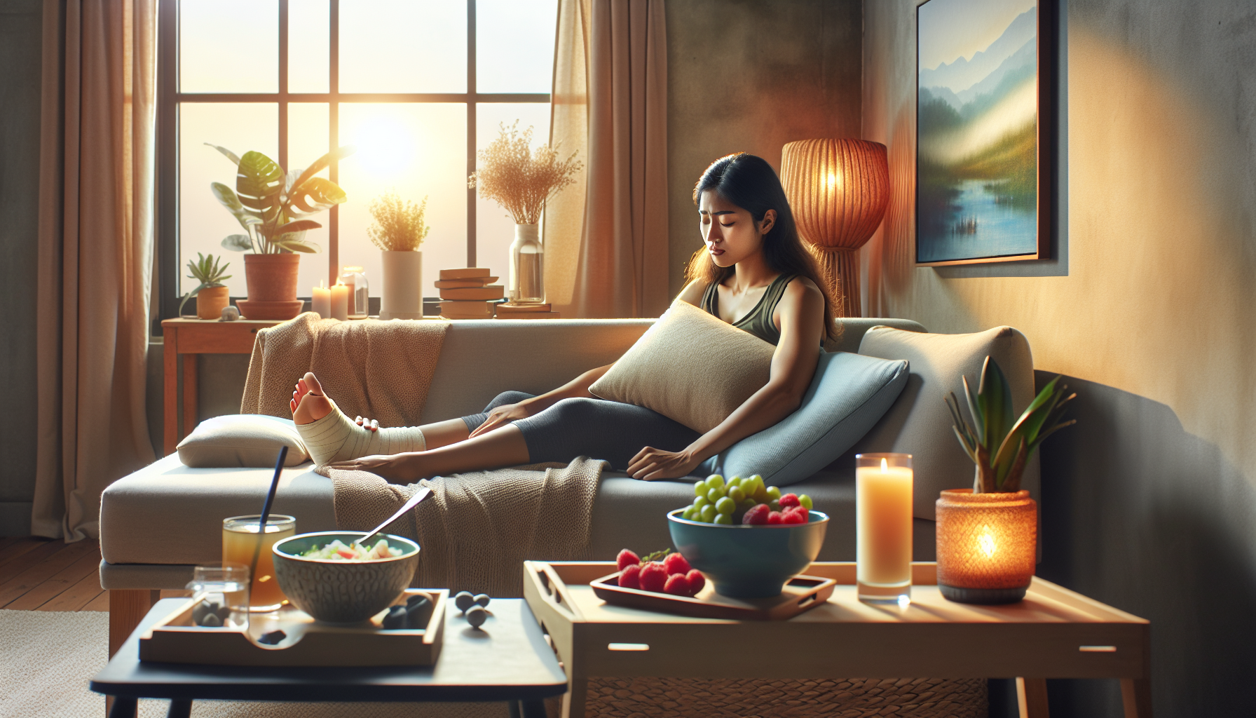 The Importance Of Self-Care During A Sprained Foot Recovery