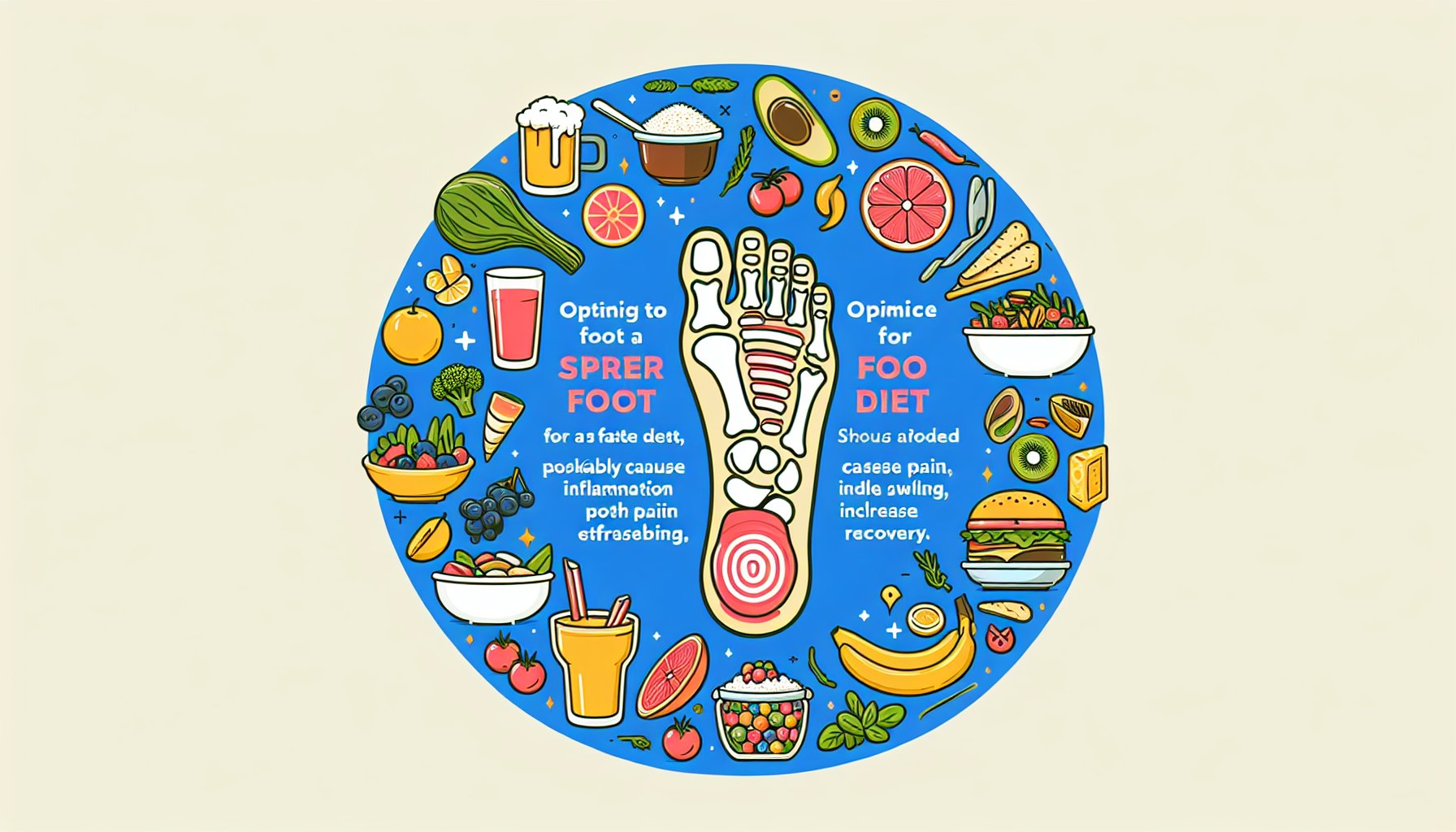 What Foods Should I Avoid To Help With A Sprained Foot?