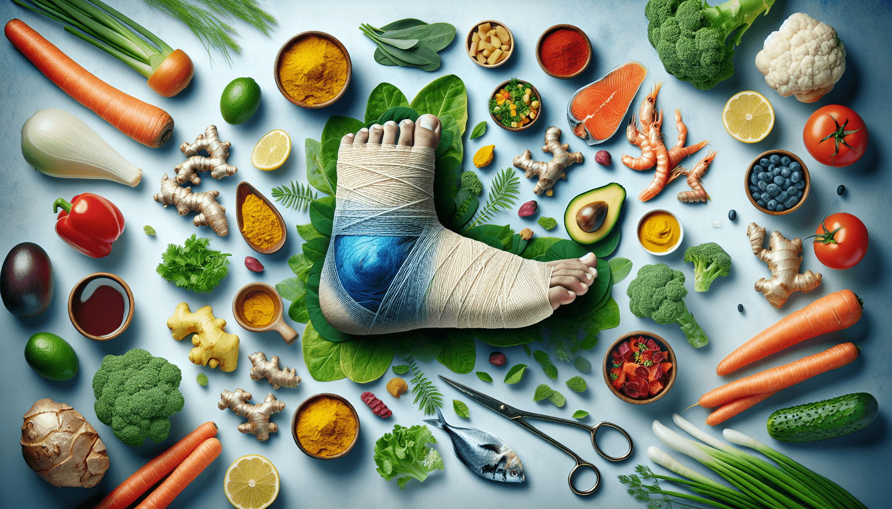 Can Certain Foods Help Reduce Inflammation In A Sprained Foot?