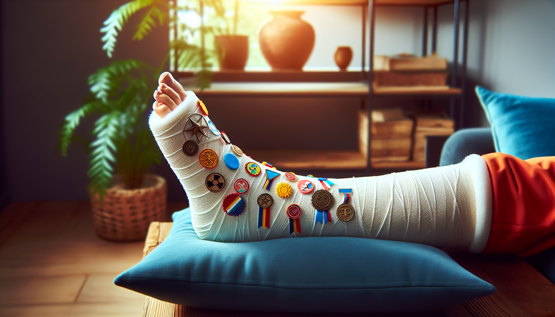 Celebrating Small Victories During My Sprained Foot Recovery