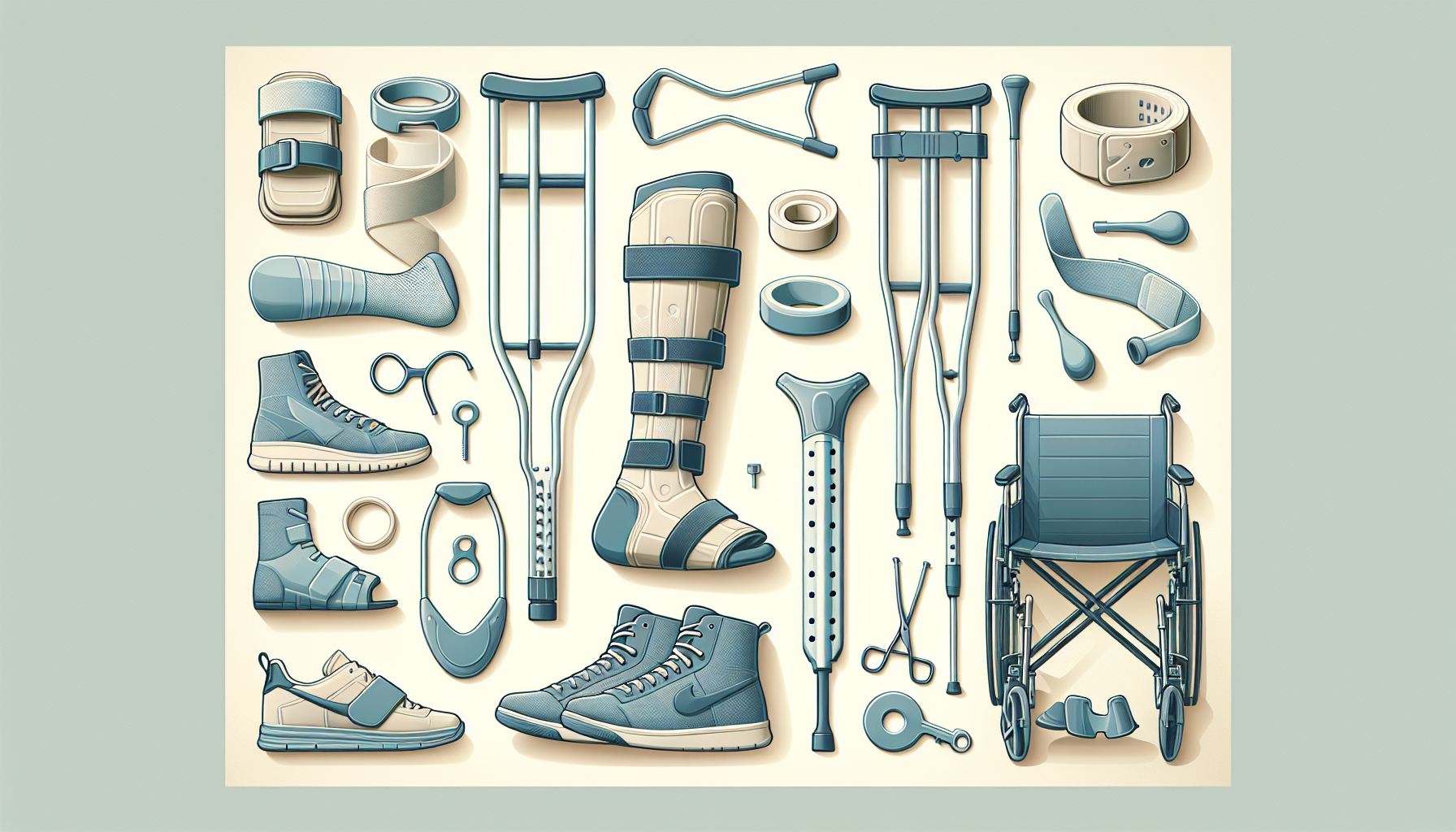 Essential Gear For Getting Around With A Sprained Foot