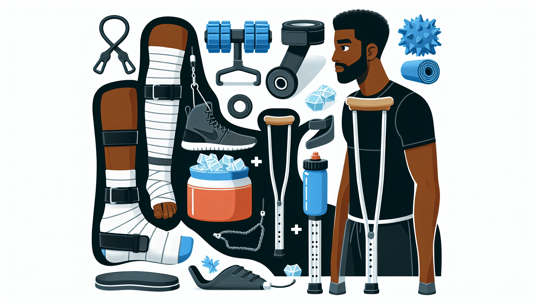 Essential Gear For Physical Therapy For A Sprained Foot