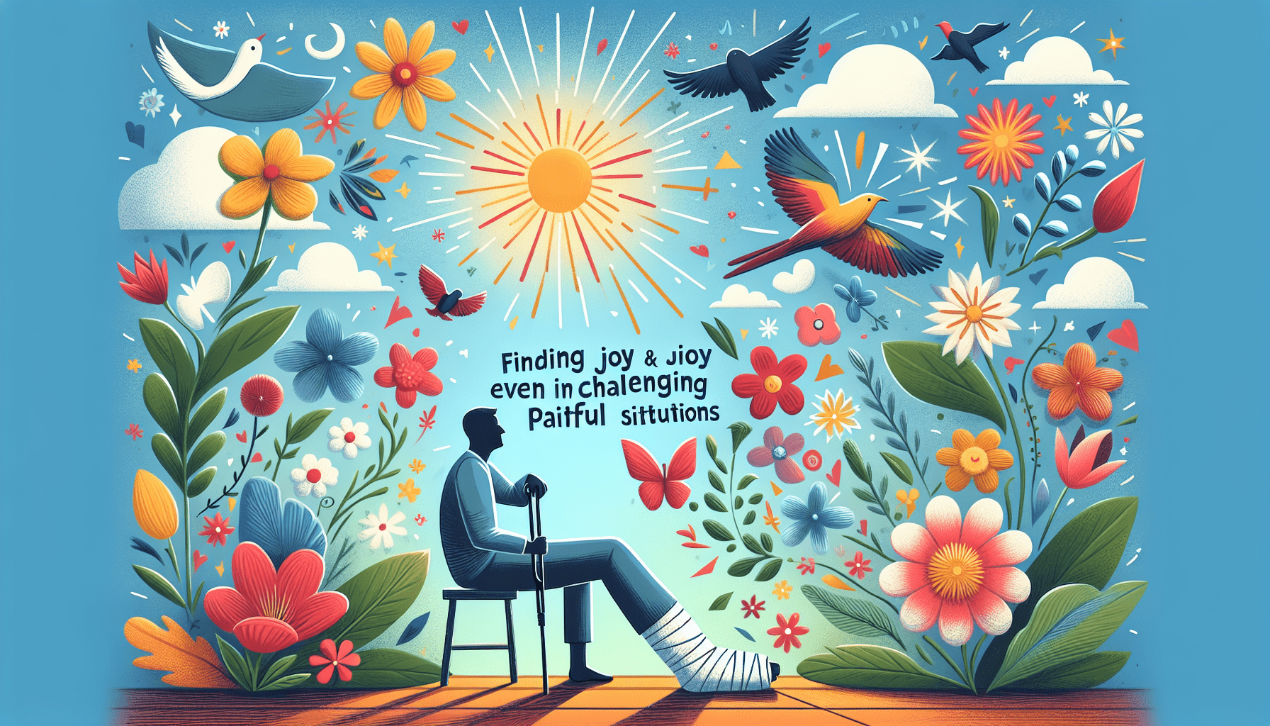 Finding Joy And Gratitude Despite A Sprained Foot