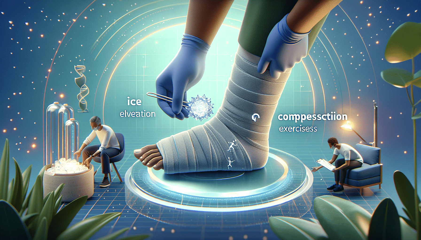 The Best Ways To Alleviate Pain From A Sprained Foot