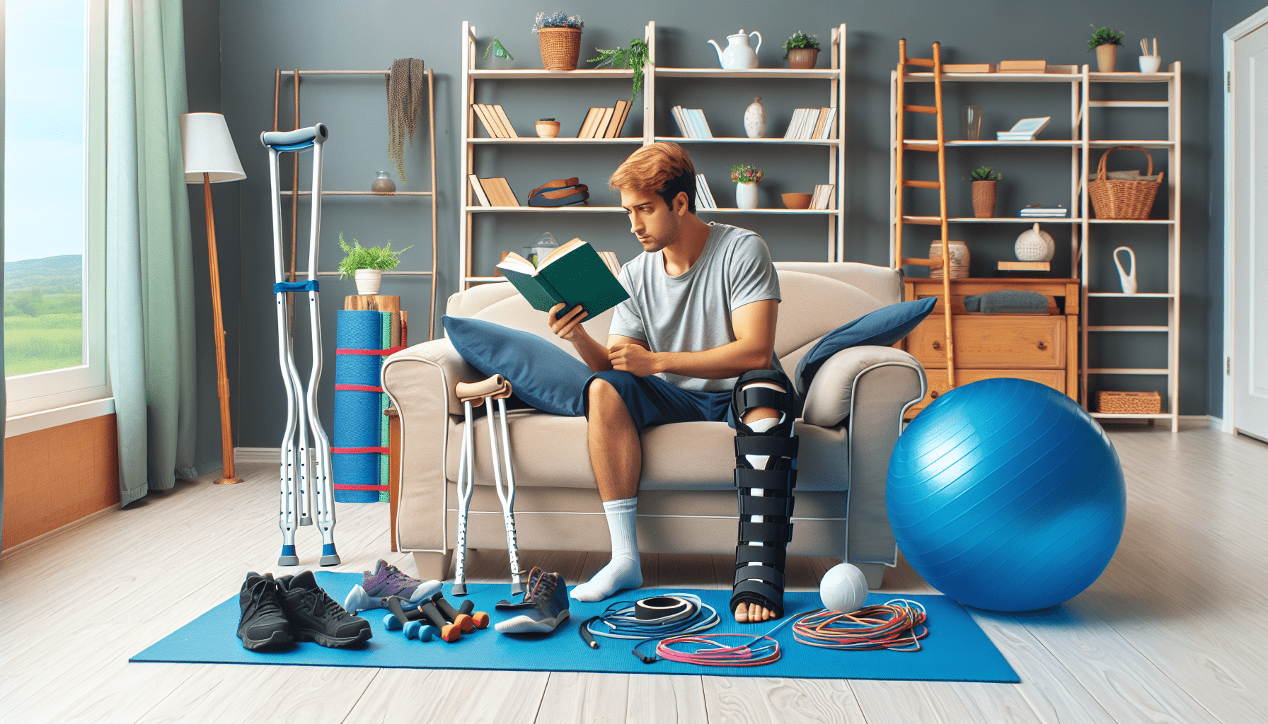 Essential Equipment For Foot Sprain Rehabilitation At Home