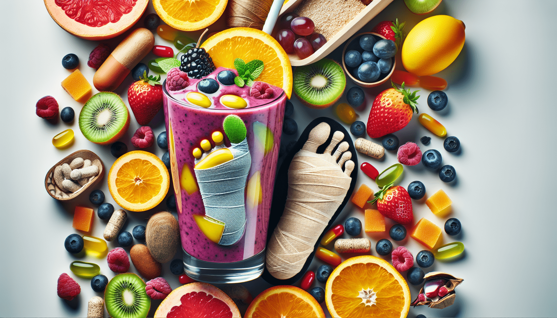 Is It Important To Maintain A Certain Caloric Intake While Recovering From A Sprained Foot?