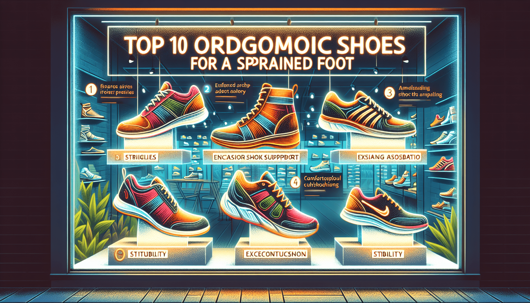 Top 10 Orthopedic Shoes For A Sprained Foot