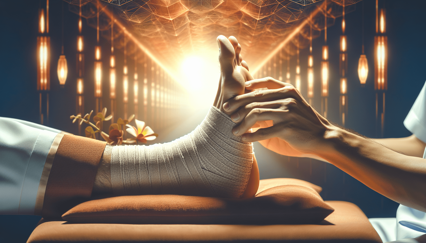 Effective Massaging Techniques For A Sprained Foot