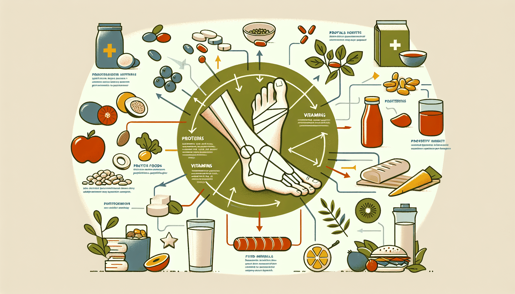 Essential Nutrients For Speedy Foot Sprain Recovery