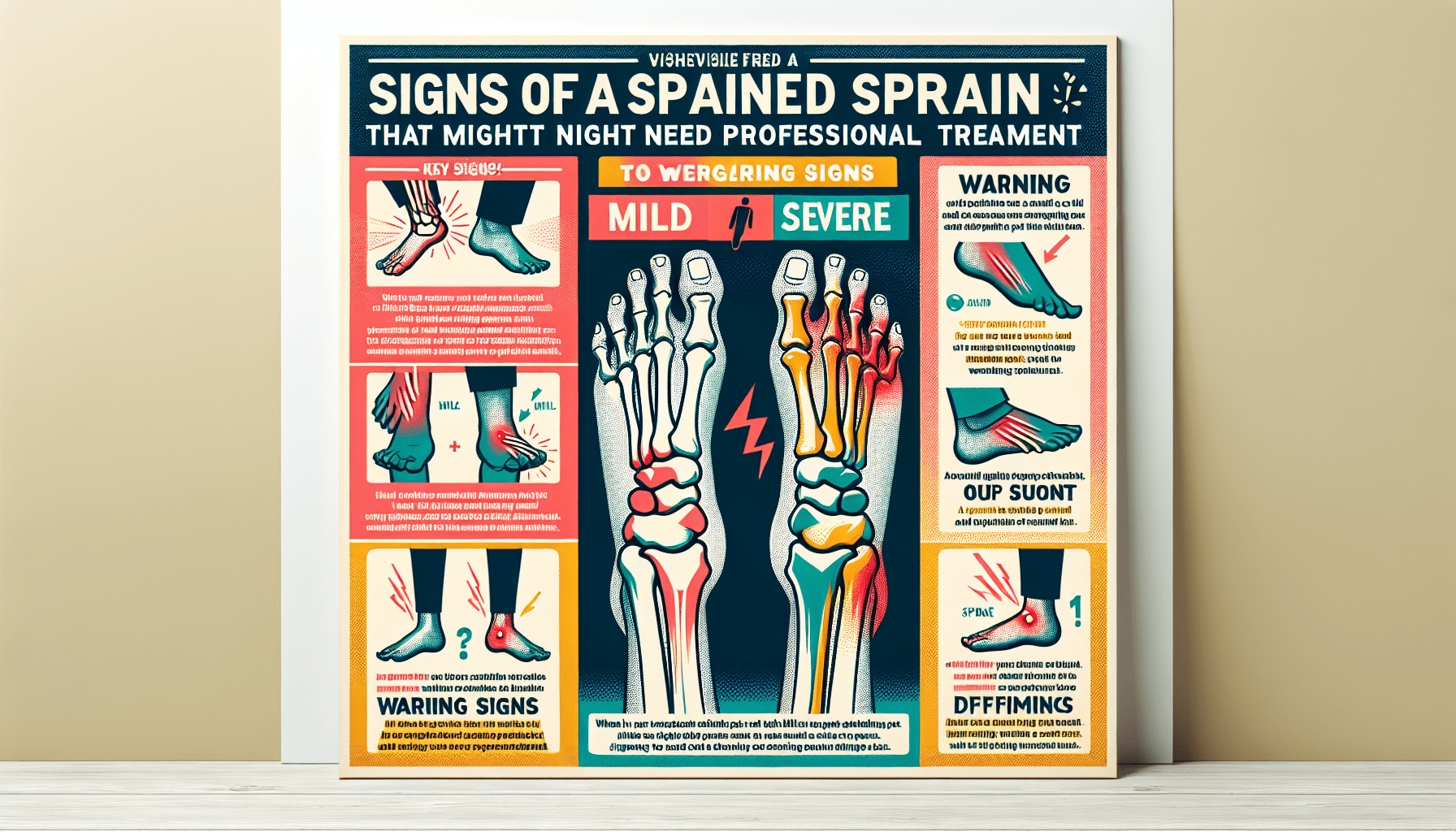 How To Tell If Your Sprained Foot Needs Professional Treatment