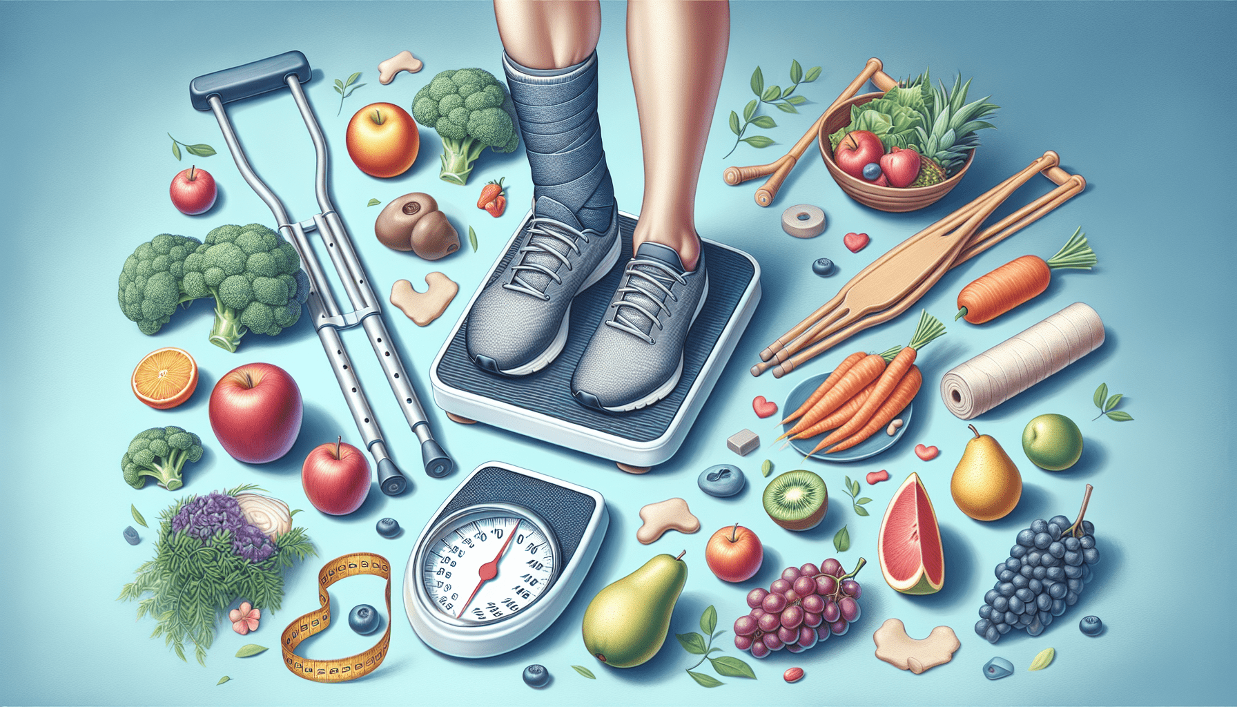 The Ultimate Guide To Managing Weight While Recovering From A Sprained Foot