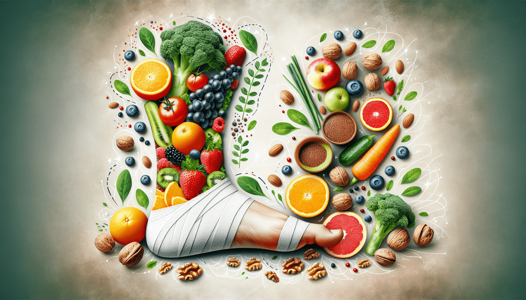 What Are The Best Snacks To Support Healing From A Sprained Foot?