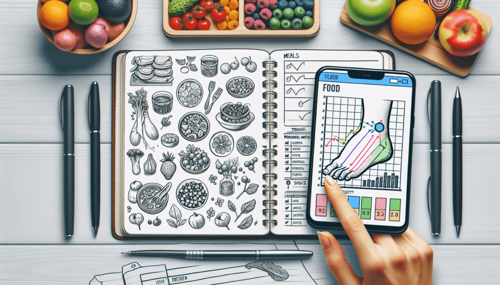 Best Practices For Tracking Daily Intake And Progress With A Sprained Foot Diet