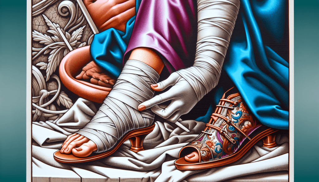 How To Care For A Sprained Foot While Wearing Open-toed Shoes How To Care For A Sprained Foot While Wearing Open-toed Shoes