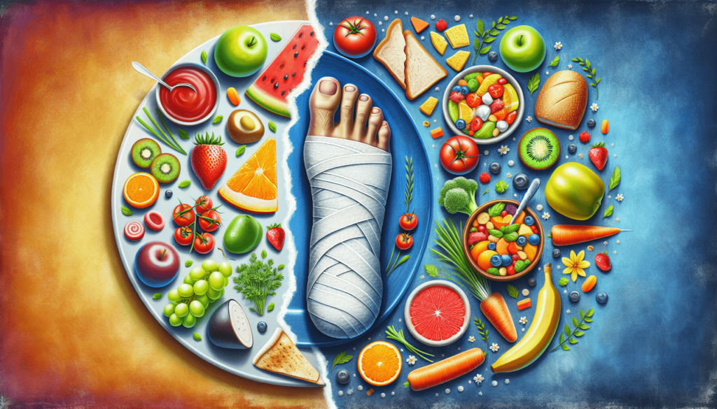 How To Stay Consistent With A Healing Diet For A Sprained Foot When Facing Cravings