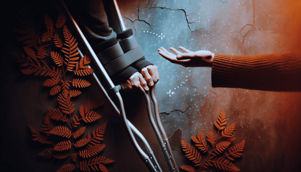 The Healing Power Of Connection During A Sprained Foot Recovery The Healing Power Of Connection During A Sprained Foot Recovery