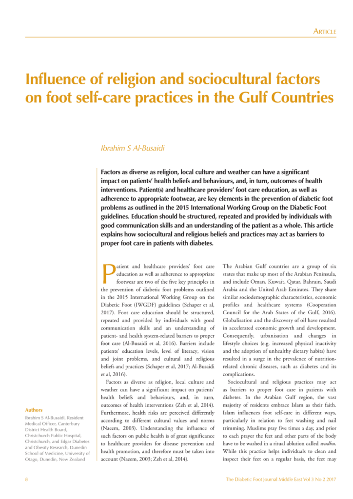 The Influence Of Social And Cultural Factors On Dietary Habits During Foot Injury Recovery The Influence Of Social And Cultural Factors On Dietary Habits During Foot Injury Recovery