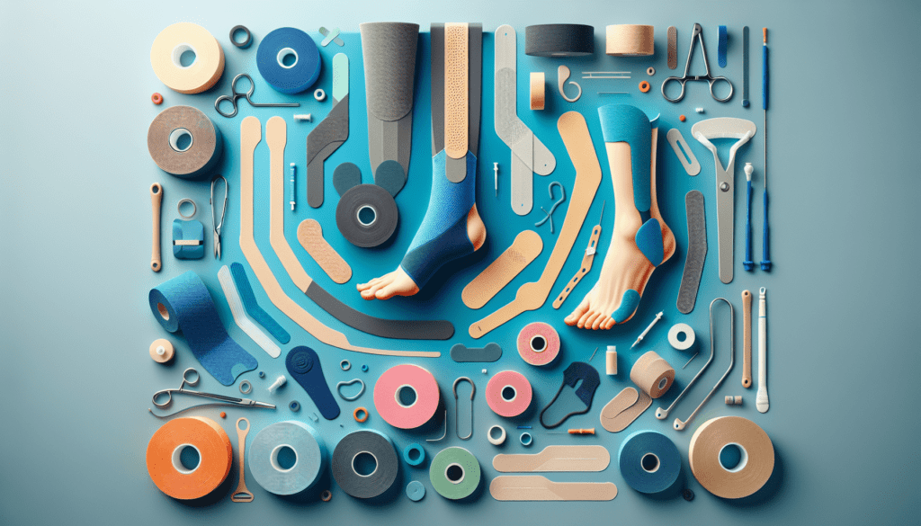 How To Choose The Right Taping Technique For Sprained Foot