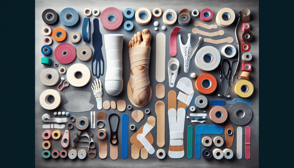 How To Choose The Right Taping Technique For Sprained Foot