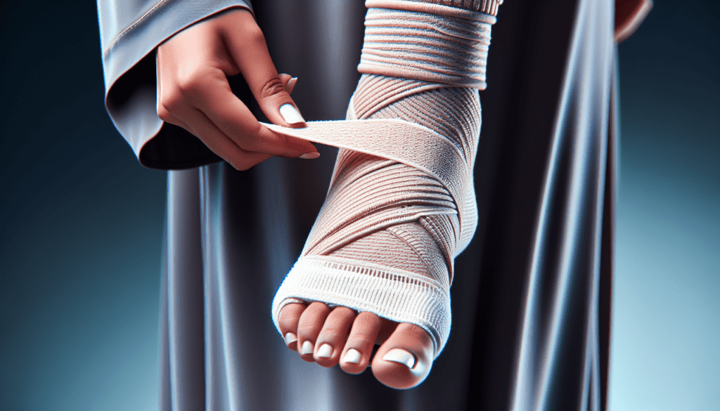 Expert Recommendations For Using Compression Therapy For A Sprained Foot