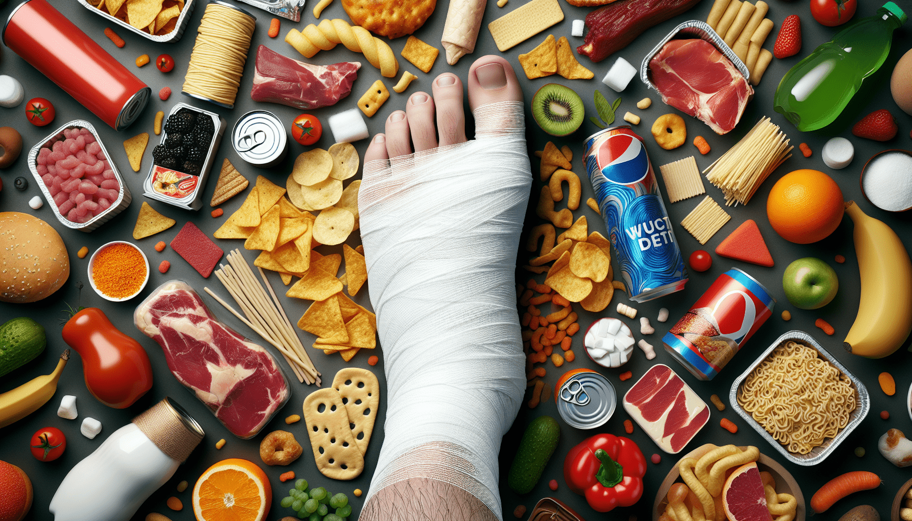 Top 10 Foods To Avoid For A Sprained Foot