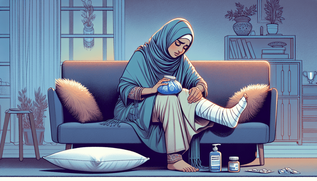 How To Best Care For A Sprained Foot At Home
