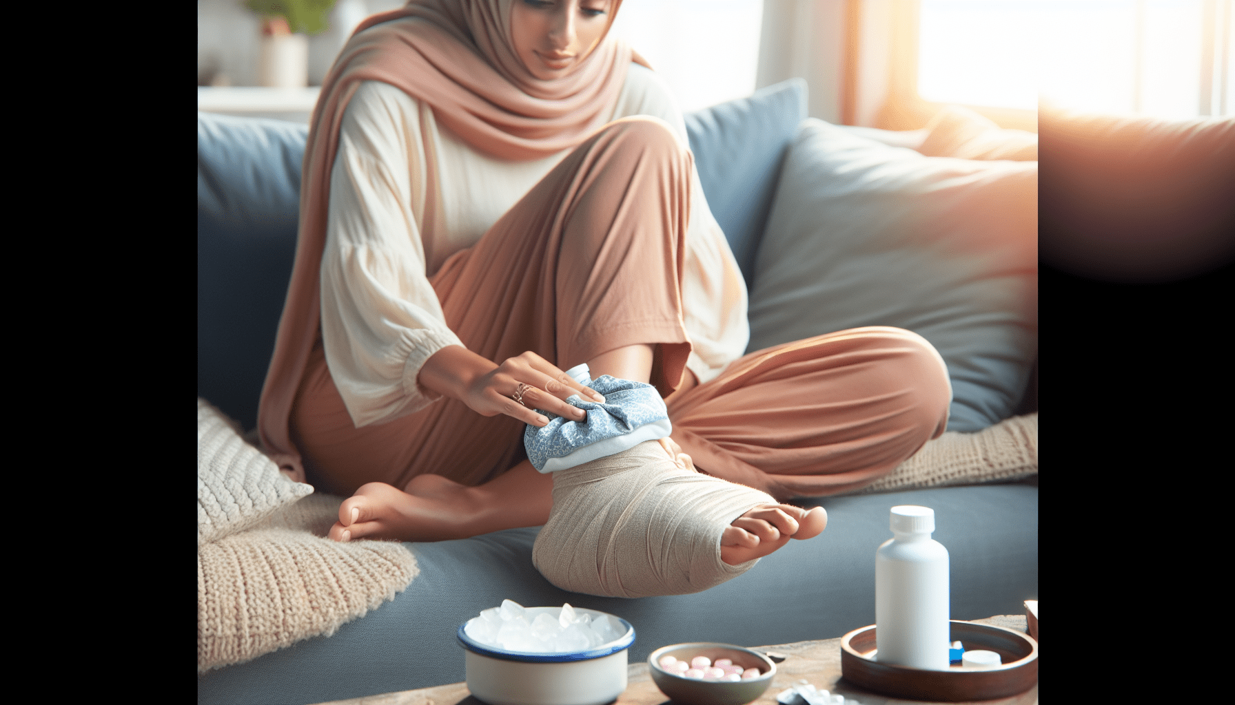 How To Best Care For A Sprained Foot At Home